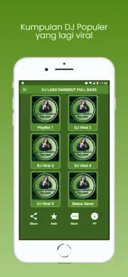 Dj Lagu Dangdut Full Bass android App screenshot 4